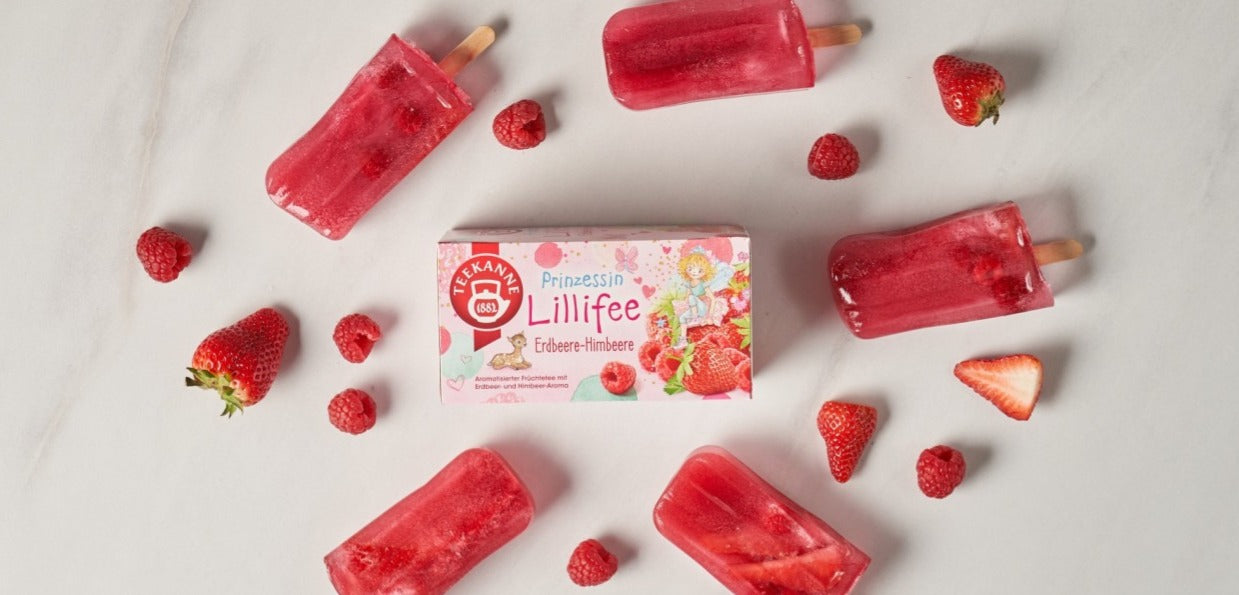 Inghetata Lillifee din ceai de fructe