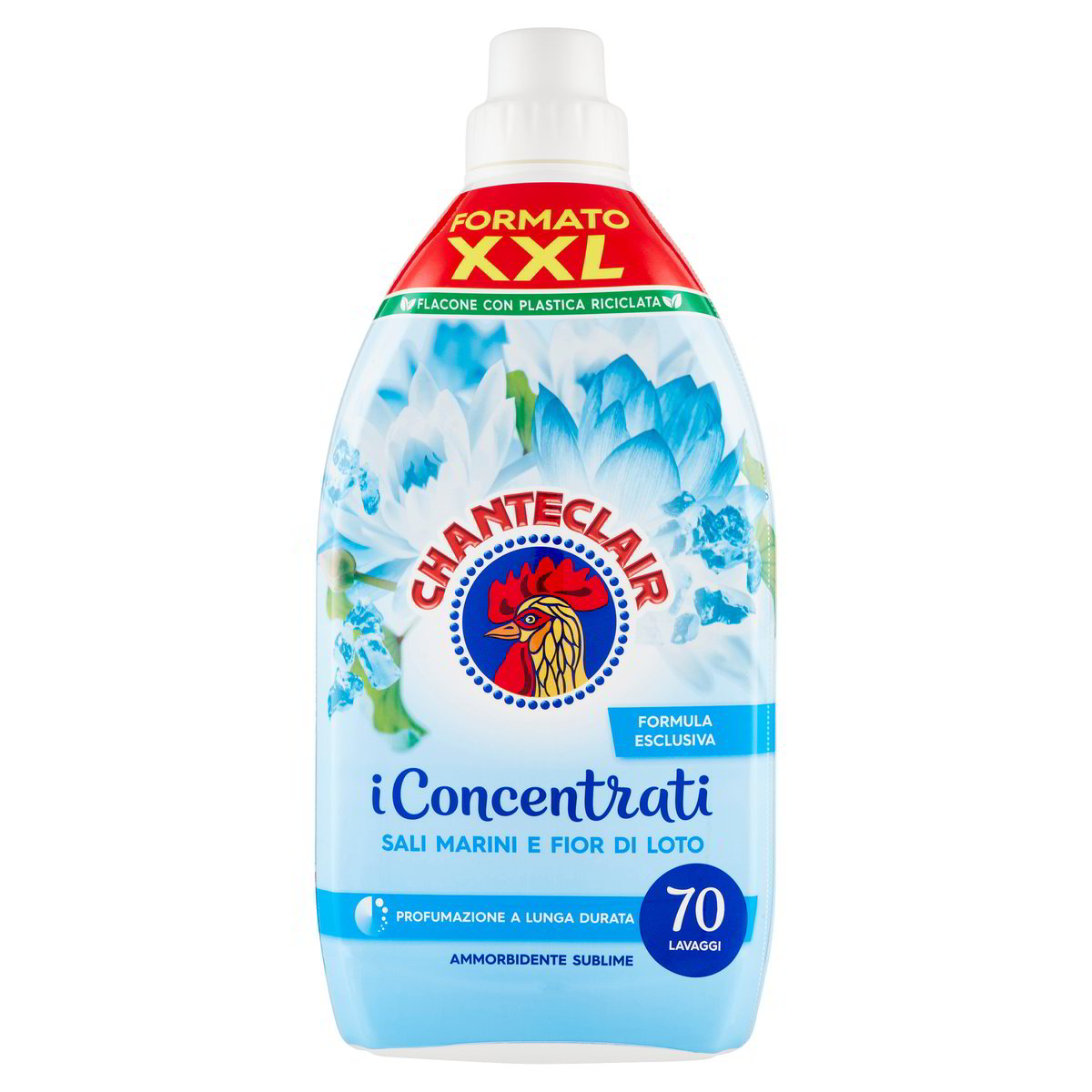 Balsam de rufe Concentrat, ChanteClair, Sare Marina si Floare de Lotus, 1.4L, 70 spalari