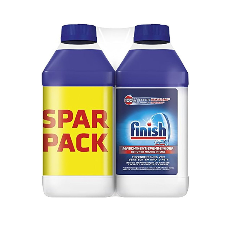Solutie pentru curatat masina de spalat vase Finish Original 2x250ml