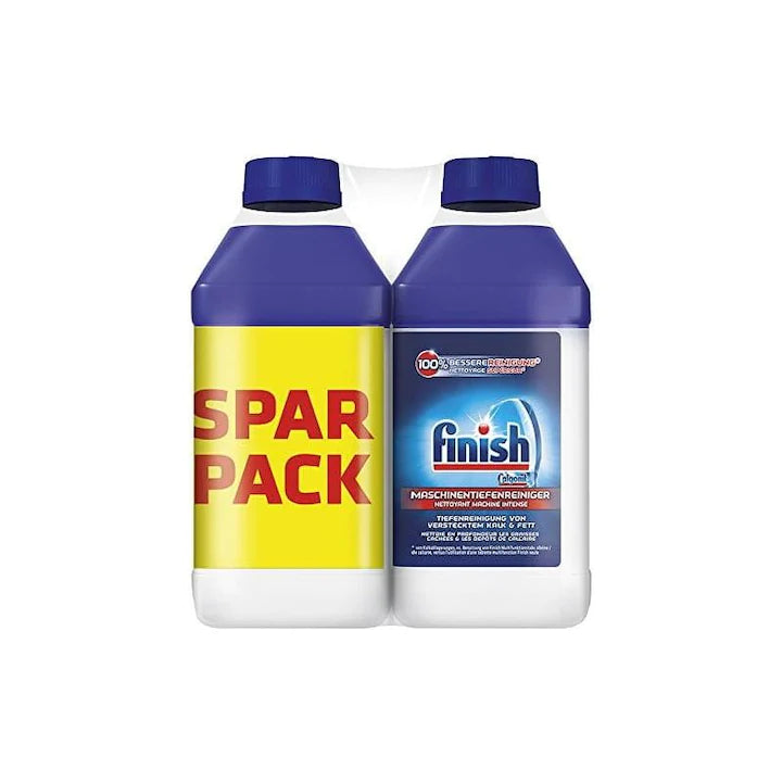 Solutie pentru curatat masina de spalat vase Finish Original 2x250ml