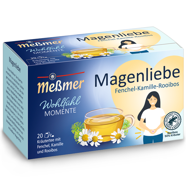 Ceai de plante, Messmer, Dragoste pentru stomac, cu fenicul si musetel, 40g