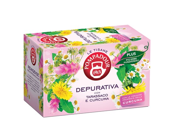 Ceai de plante, Pompadour, Purificatoare, Papadie si Turmenic