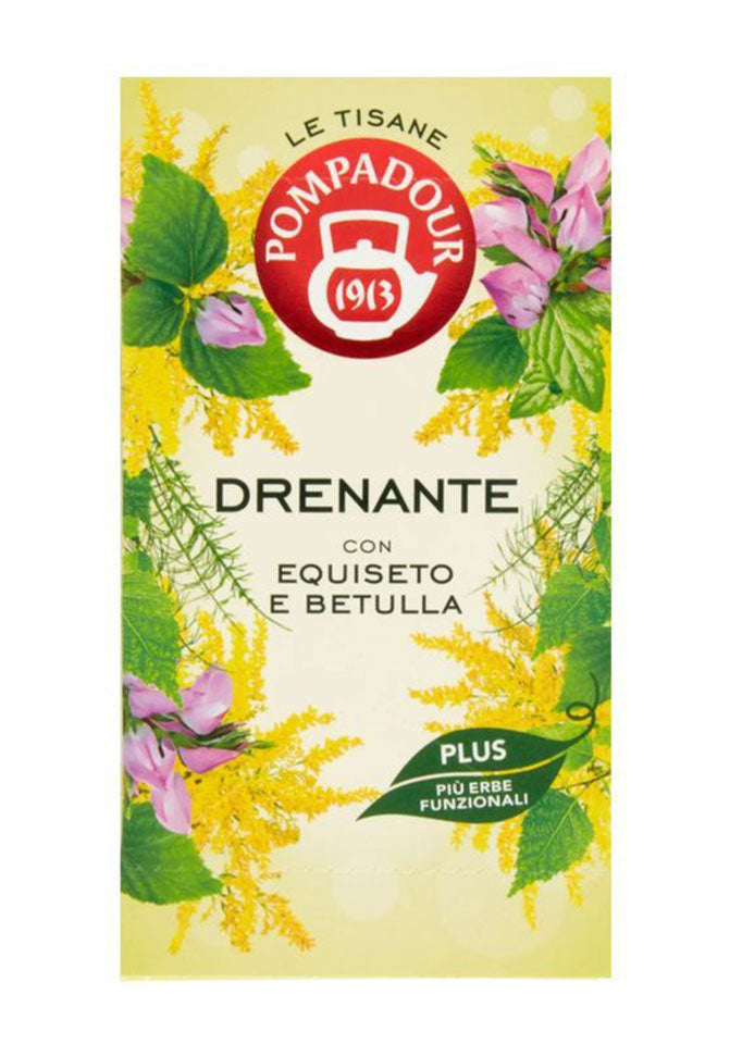 Ceai de plante, Pompadour, Drenant, Coada Calului si Mesteacan, 39.6g