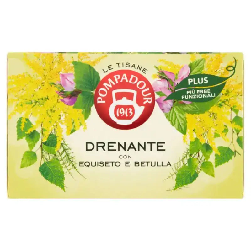 Ceai de plante, Pompadour, Drenant, Coada Calului si Mesteacan, 39.6g
