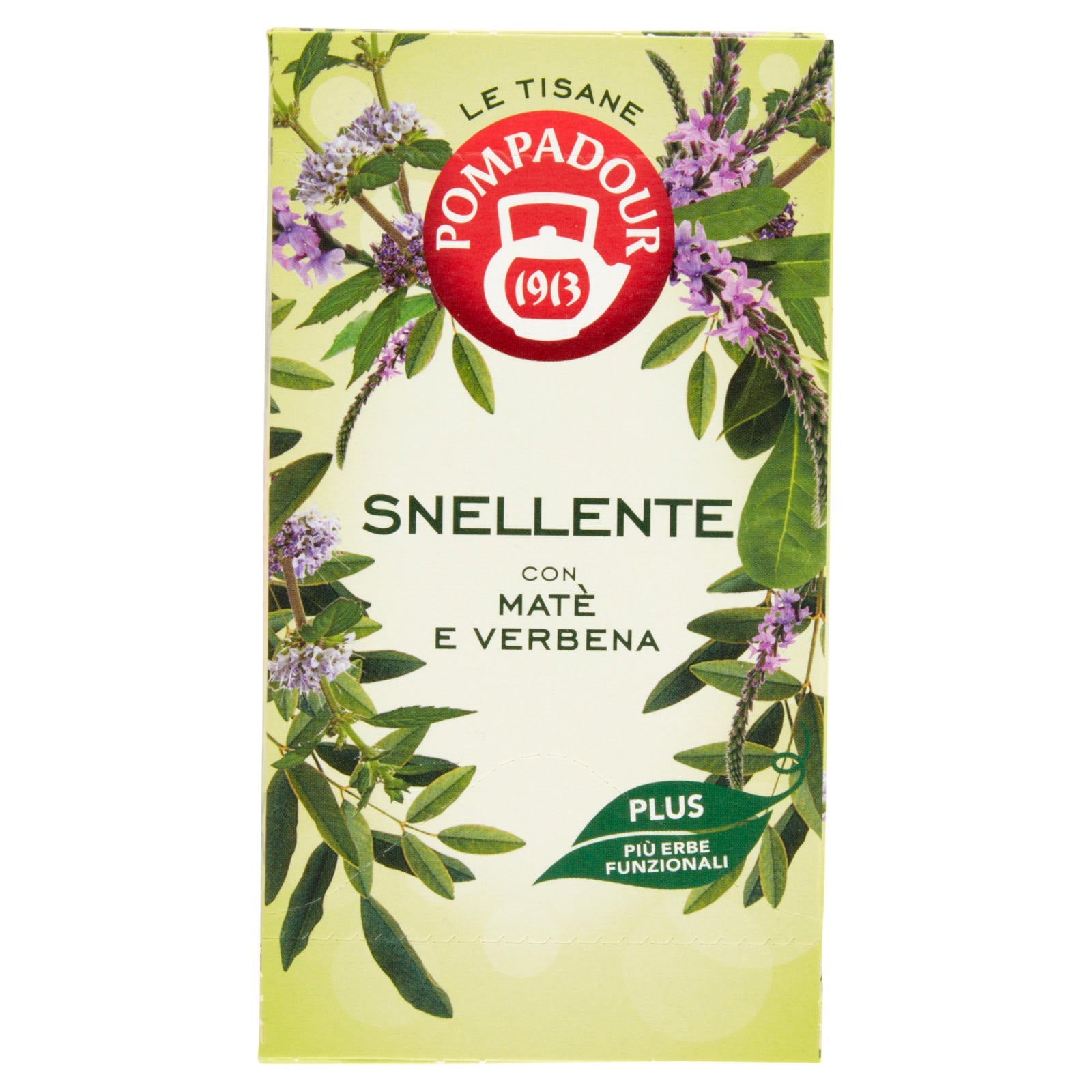 Ceai de plante, Pompadour, Slabire, Mate si Verbena, 39.6g