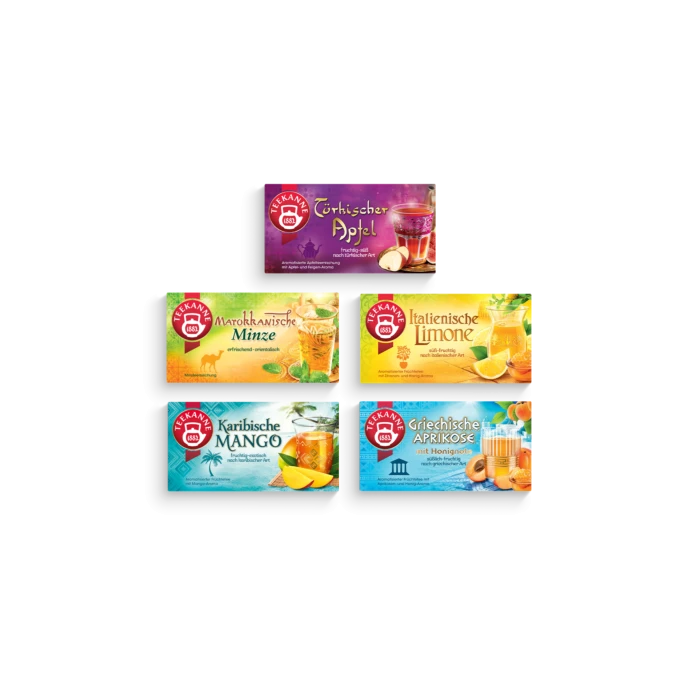 Set Teekanne, ceai cu fructe de vara fara sfarsit 260g