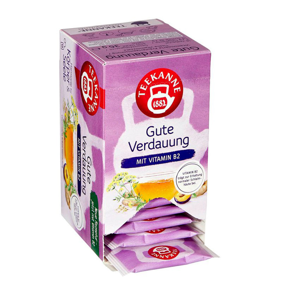 Ceai Teekanne, Armonie pentru Corp si Suflet, Digestie buna cu vitamina B2, 36g