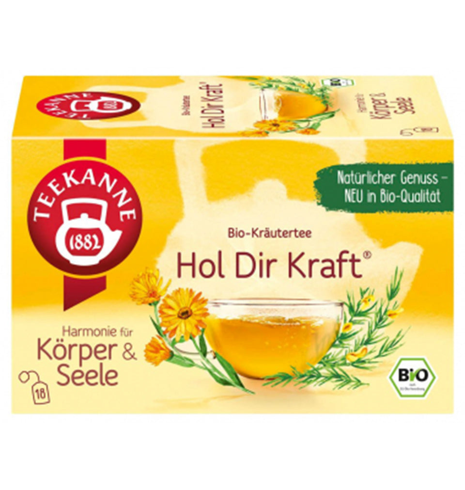 Ceai Teekanne, Bio, Armonie pentru Corp &amp; Suflet, Obtine Putere, 36g