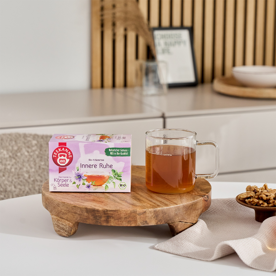 Ceai Teekanne Bio, Armonie pentru Corp si Suflet, Pace Interioara, 36g