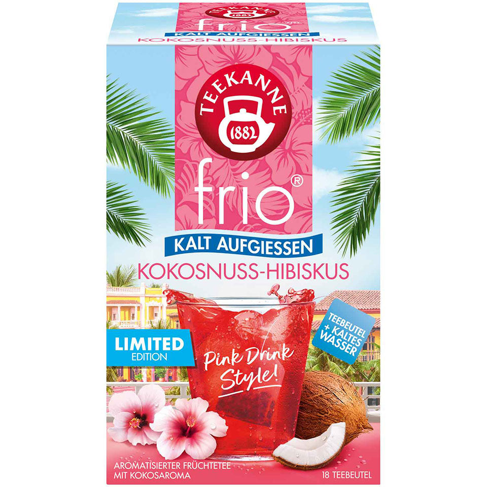 Ceai de fructe rece, TEEKANNE, Aroma Cocos – Hibiscus 45g