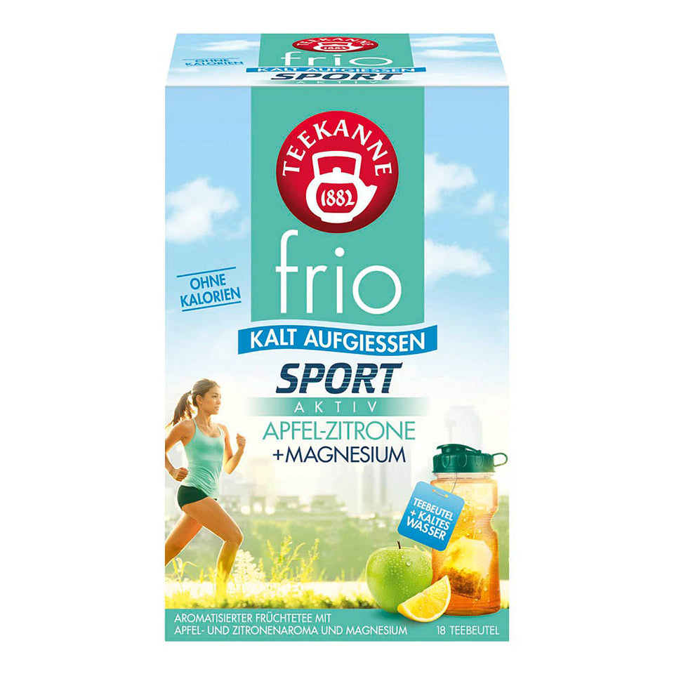 Ceai de fructe rece, Teekanne, mar-lamaie si magneziu 45g