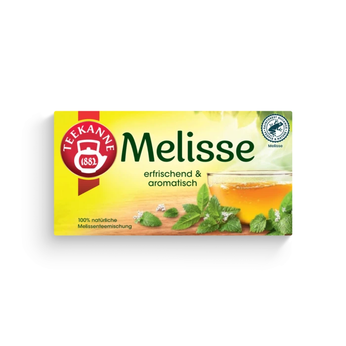 Ceai de plante, TEEKANNE, revigorant cu aroma de Melissa 40g