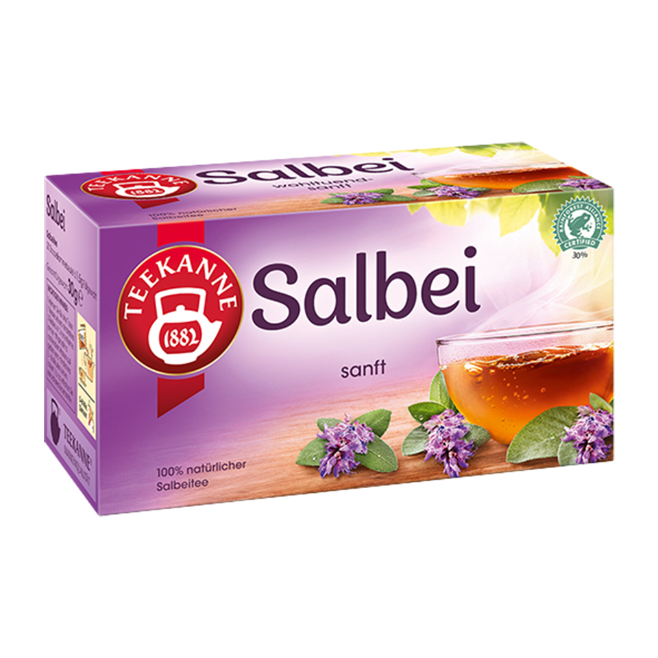 Ceai de plante, TEEKANNE, cu aroma linistioare si blanda de Salvie 30g