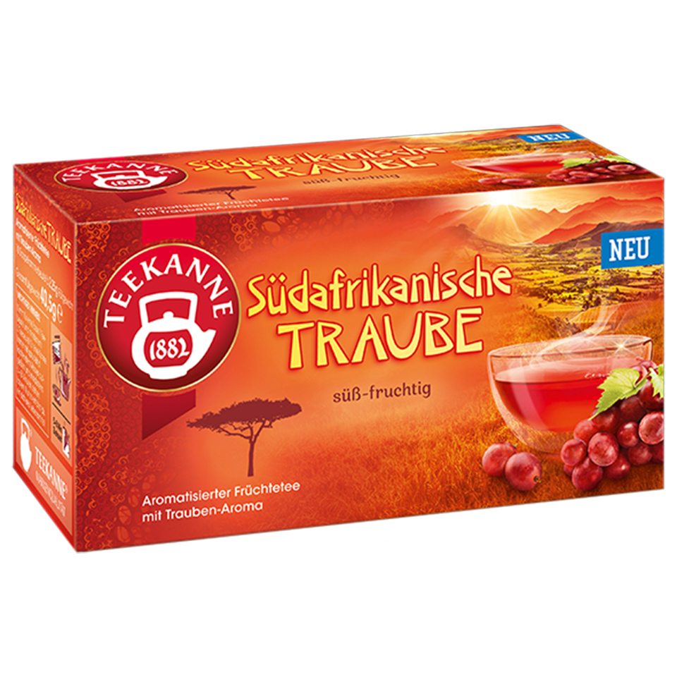 Ceai Teekanne, struguri sud-africani (40,5 g)