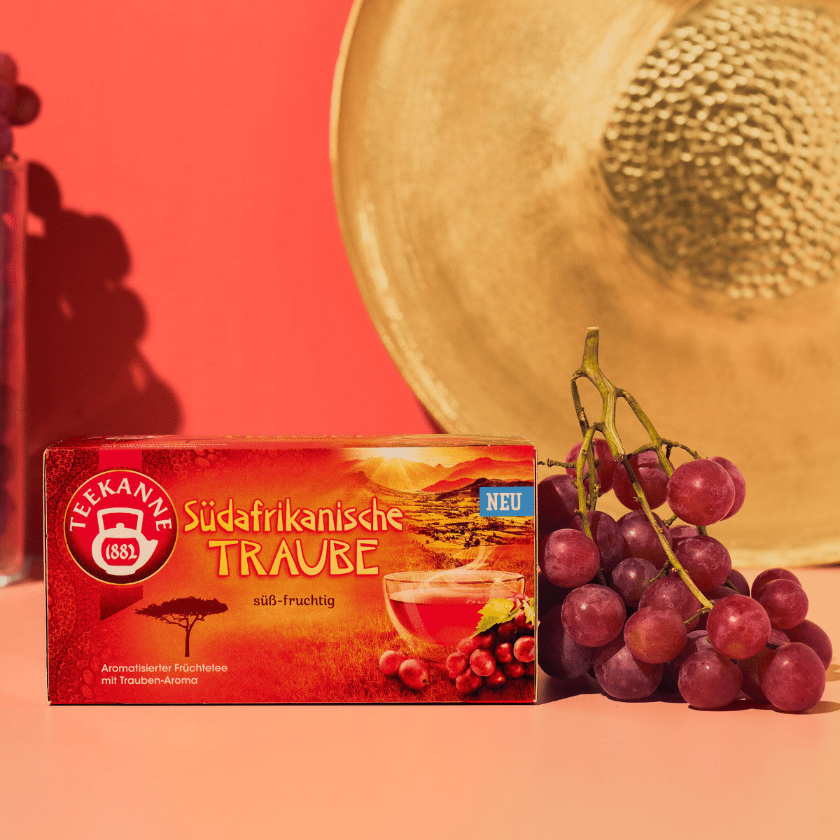 Ceai Teekanne, struguri sud-africani (40,5 g)