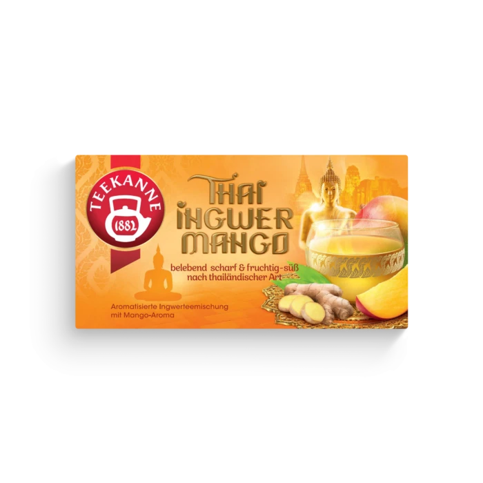 Ceai de fructe, Teekanne, Mango-ghimbir, 45 g