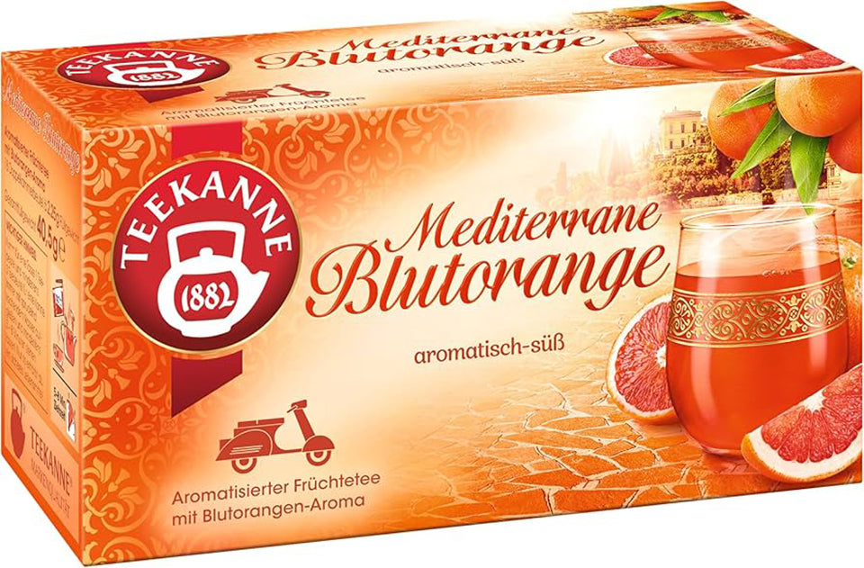 Ceai de fructe, Teekanne,Portocala rosie mediteraneana 40,5g
