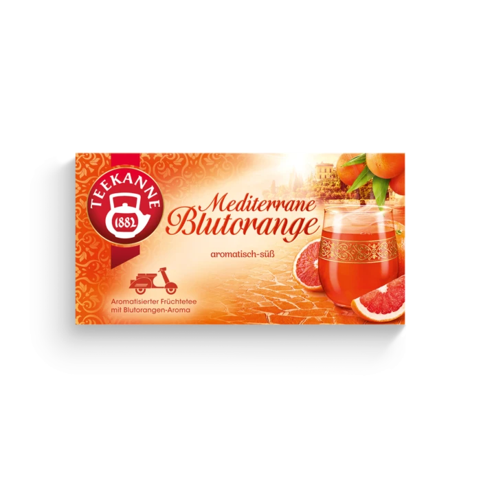 Ceai de fructe, Teekanne,Portocala rosie mediteraneana 40,5g